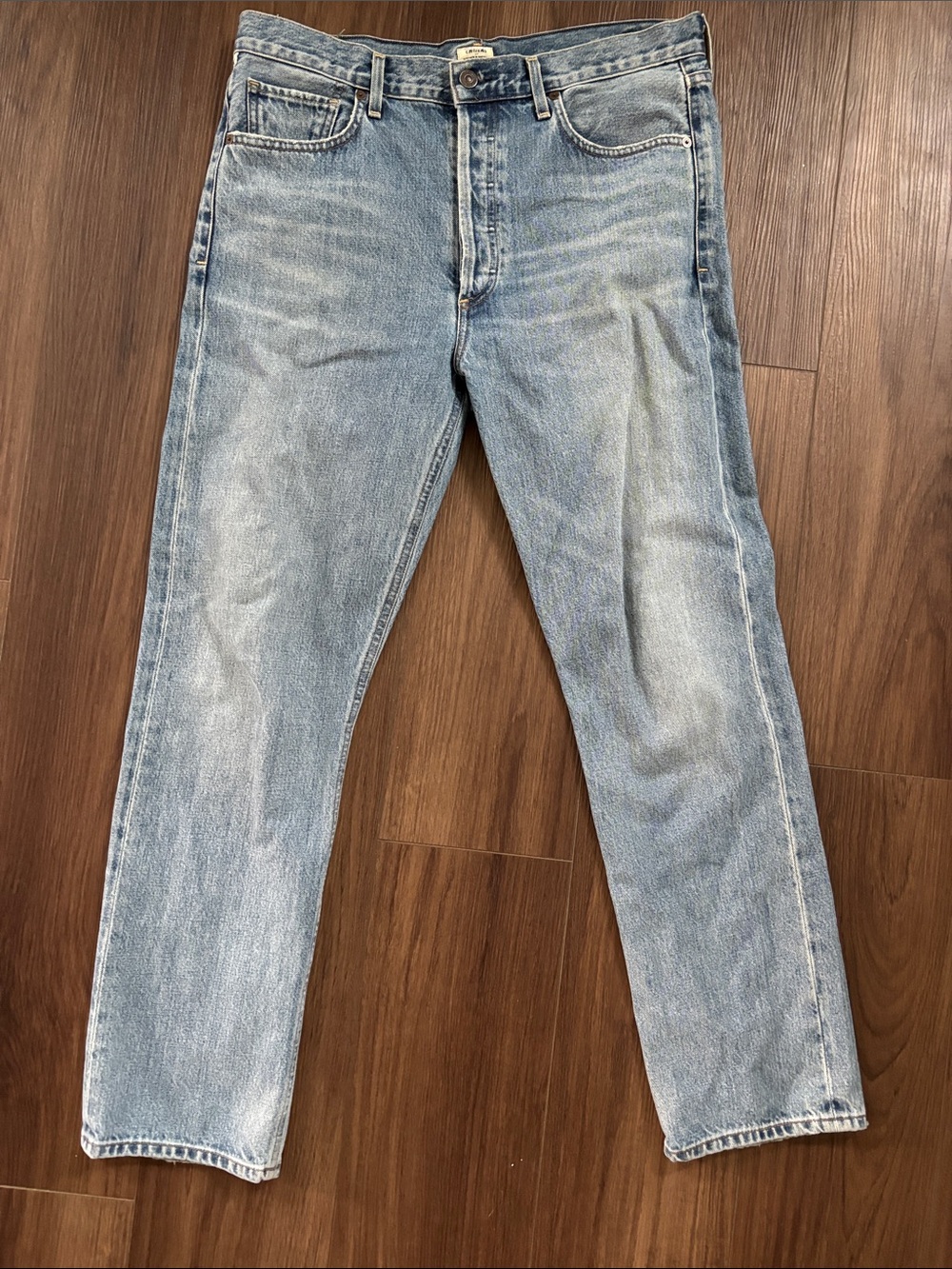 Citizens Of Humanity Light Blue Slim Straight Jeans